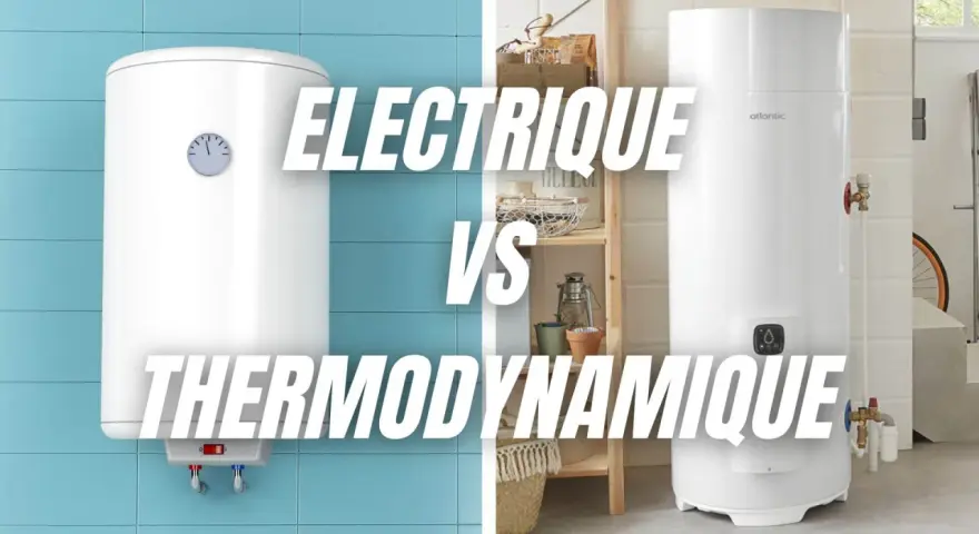 Comparaison entre une chaudière électrique et une chaudière thermodynamique.