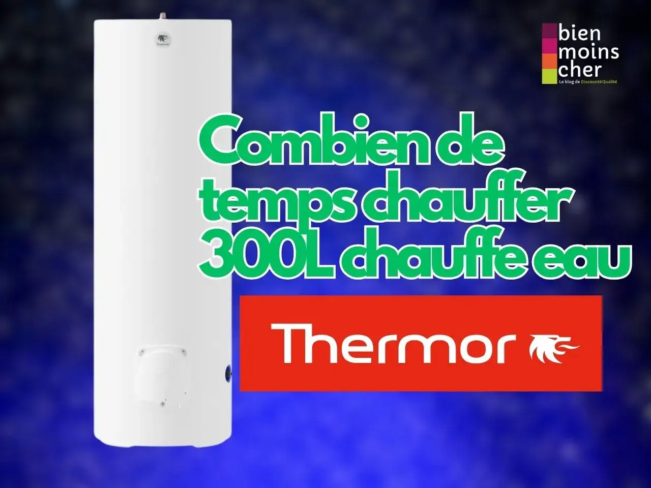 Un chauffe-eau Thermor blanc de 300L. La question 